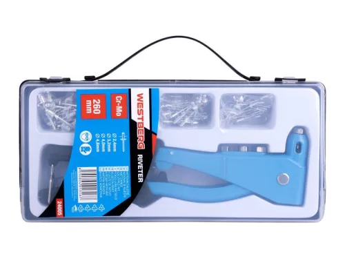 Kézi popszegecsfogó + szegecsek