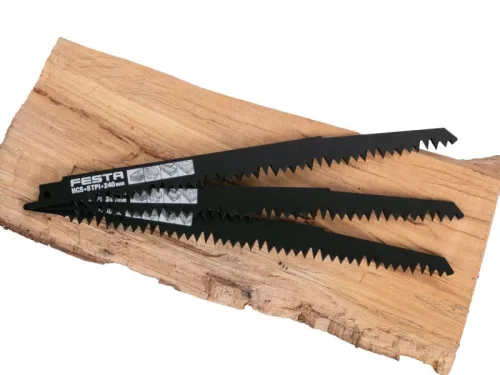 FESTA Szablyafűrészlap 240/19/1,3 mm HCS (3 db)
