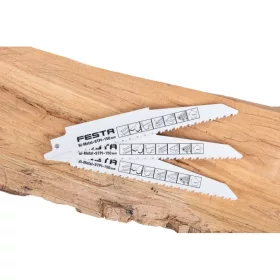 FESTA Szablyafűrészlap 150/22/1,6 mm bimetál (3 db)