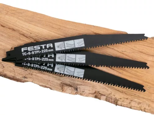 FESTA Szablyafűrészlap 225/19/1,3 mm SK (3 db)