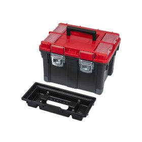 QBRICK REGULAR Szerszámosláda trophy 2 4 rekeszes HD piros