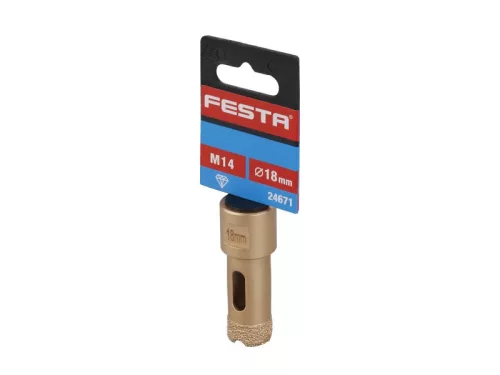 FESTA Gyémánt körkivágó 18 mm M14