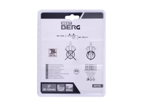 FESTA Állítható körkivágó 30-120 mm