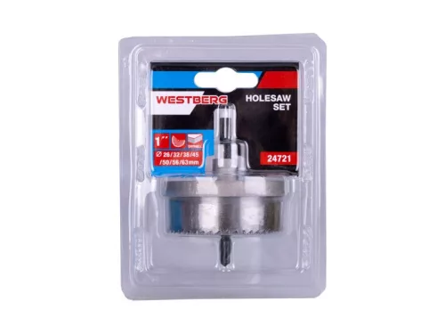 FESTA Körkivágó készlet 7 részes 1" (26-63 mm)