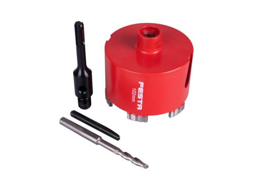 FESTA Gyémánt fúrókorona SDS-Plus szegmentált 102 mm