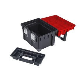 QBRICK REGULAR Szerszámosláda compact 1 HD piros