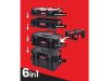 QBRICK SYSTEM TWO Szerszámosláda rendszer 6 részes