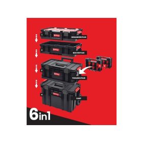 QBRICK SYSTEM TWO Szerszámosláda rendszer 6 részes