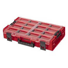   QBRICK SYSTEM ONE 2.0 Organiser XL Hosszú tárolókkal Red Ultra HD