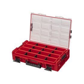   QBRICK SYSTEM ONE 2.0 Organiser XL Hosszú tárolókkal Red Ultra HD