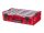 QBRICK SYSTEM ONE Organiser XXL Többrétegű Hab Betétes Red Ultra HD