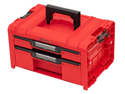 QBRICK SYSTEM PRO Szerszámosláda Fiókos 2 EXPERT Red Ultra HD