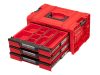 QBRICK SYSTEM PRO 2.0 Szerszámosláda Fiókos 3 EXPERT Red Ultra HD