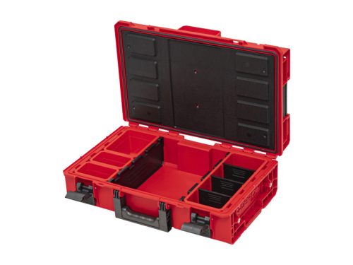 QBRICK SYSTEM ONE 2.0 Szerszámosláda Expert 200 Red Ultra HD