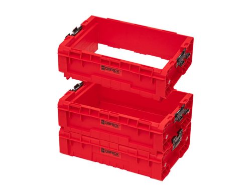 QBRICK SYSTEM PRO 2.0 Szárszámos láda Bővítő Custom Red Ultra HD