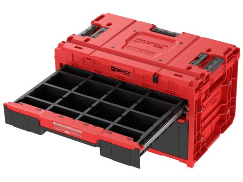 QBRICK SYSTEM ONE 2.0 Szerszámosláda Custom Red Ultra HD