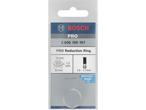 BOSCH PRO Szűkítő gyűrű 20/16 x 1,2 mm