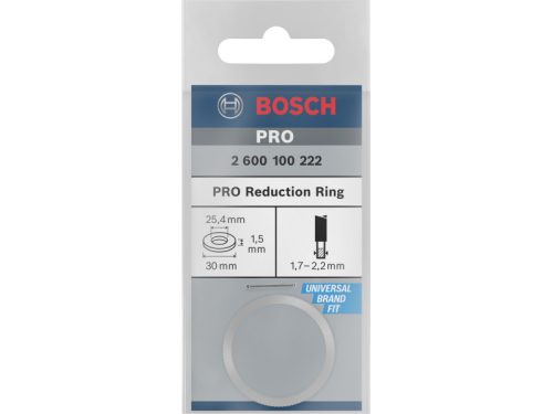 BOSCH PRO Szűkítő gyűrű 30/25,4 x 1,5 mm