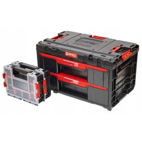 QBRICK SYSTEM ONE 2 Fiókos szerszámosláda PROMO