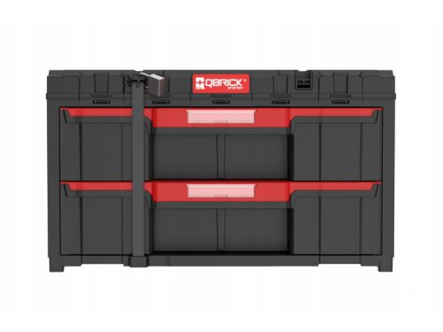 QBRICK SYSTEM ONE 2 Fiókos szerszámosláda PROMO