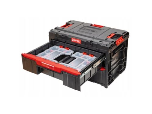 QBRICK SYSTEM ONE 2 Fiókos szerszámosláda PROMO