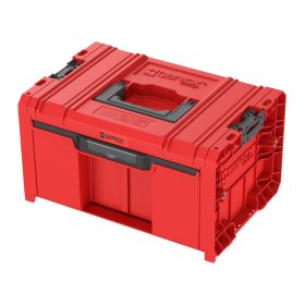   QBRICK SYSTEM PRO 2.0 Szerszámosláda Fiókos 1 EXPERT Red Ultra HD