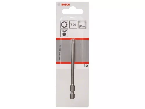 BOSCH Bithegy T20 x 89 mm 1/4" Extra Hard