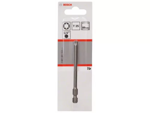 BOSCH Bithegy T25 x 89 mm 1/4" Extra Hard
