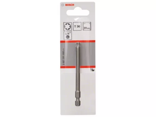 BOSCH Bithegy T30 x 89 mm 1/4" Extra Hard