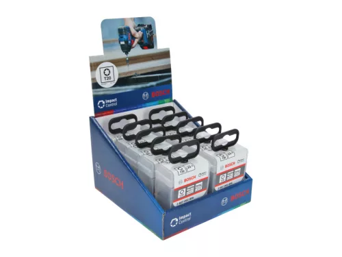 BOSCH Bithegy T20 x 25 mm 1/4" Tic Tac dobozban Impact Control (25 db)