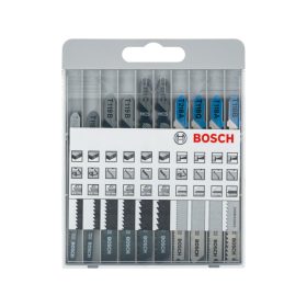   BOSCH Dekopírfűrészlap készlet 10 részes T befogás fémre/fára