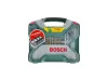 BOSCH Bithegy és fúrószár készlet 50 részes + 173 részes csavar és tipli készlet X-Line