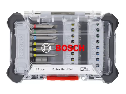 BOSCH Csavarozó bit készlet 43 részes Extra Hard