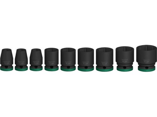 BOSCH PRO Gépi dugókulcs készlet 9 részes 1/2" 10-27 mm CrMo