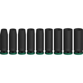   BOSCH PRO Hosszú gépi dugókulcs készlet 9 részes 1/2" 10-19 mm CrMo