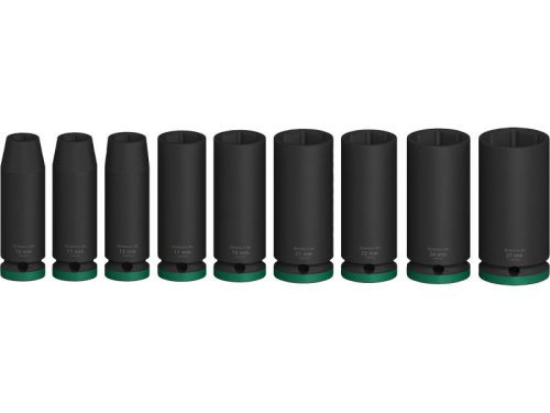 BOSCH PRO Hosszú gépi dugókulcs készlet 9 részes 1/2" 10-27 mm CrMo