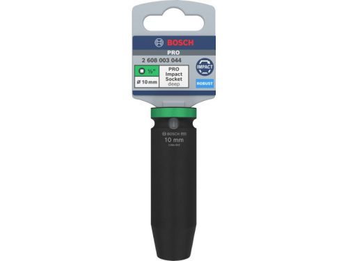 BOSCH PRO Hosszú gépi dugókulcs 1/2" 10 mm CrMo