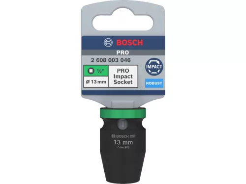 BOSCH PRO Gépi dugókulcs 1/2" 13 mm CrMo