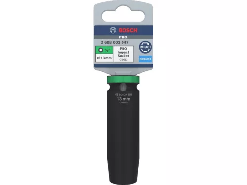 BOSCH PRO Hosszú gépi dugókulcs 1/2" 13 mm CrMo