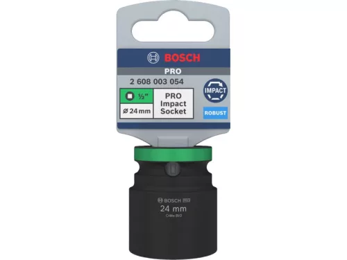 BOSCH PRO Gépi dugókulcs 1/2" 24 mm CrMo