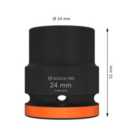 BOSCH PRO Gépi dugókulcs 3/4" 24 mm CrMo