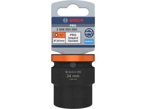 BOSCH PRO Gépi dugókulcs 3/4" 24 mm CrMo