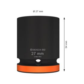 BOSCH PRO Gépi dugókulcs 3/4" 27 mm CrMo