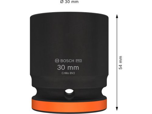BOSCH PRO Gépi dugókulcs 3/4" 30 mm CrMo