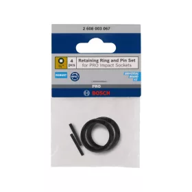   BOSCH PRO Rögzítőgyűrű és tüske 3/4" dugókulcsokhoz