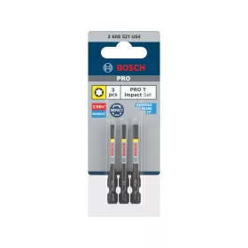   BOSCH PRO Impact bithegy készlet 3 részes T10 / T15 / T20 x 55 mm 1/4" Hex