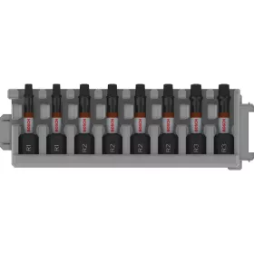   BOSCH PRO Impact bithegy készlet 8 részes R1 - R3 x 25 mm Robertson 1/4" Hex