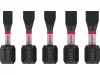 BOSCH PRO Impact bithegy készlet 5 részes 25mm (SL4,5/SL5,5x3/6,5x1db) 1/4" Hex