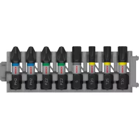   BOSCH PRO Impact bithegy készlet 8 részes 25m (PH2x2 / PZ2x2 / H5/T20/T25/T30x1 db) 1/4" Hex