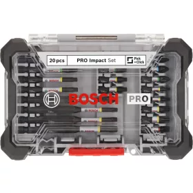 BOSCH PRO Impact bithegy készlet 20 részes 1/4" Hex